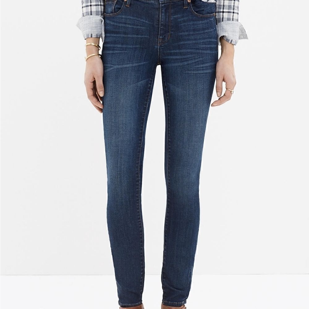 Madewell 10" High Riser Skinny Jeans Size 29.Waist 15" acrossRise 10"Inseam 2